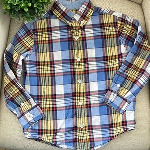 Janie and Jack boys button down shirt Size 4